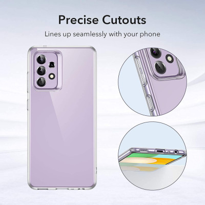 Ốp lưng silicon dẻo trong suốt cho Samsung Galaxy A52 / A52 5G / A52s hiệu Ultra Thin mỏng 0.6mm độ trong tuyệt đối chống trầy xước - Hàng nhập khẩu