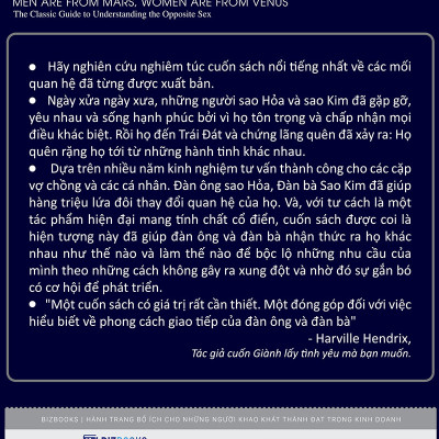Đàn Ông Sao Hỏa - Đàn Bà Sao Kim ( tặng kèm bookmark )