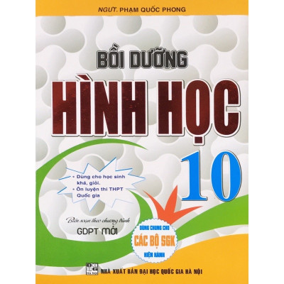 SÁCH - (Combo 2 cuốn) Bồi Dưỡng Đại Số + Hình Học 10 (Biên Soạn Theo Chương Trình GDPT Mới)-HA-MK