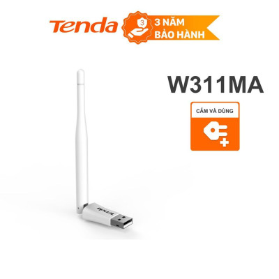 Tenda USB kết nối Wifi W311MA tốc độ 150Mbps 