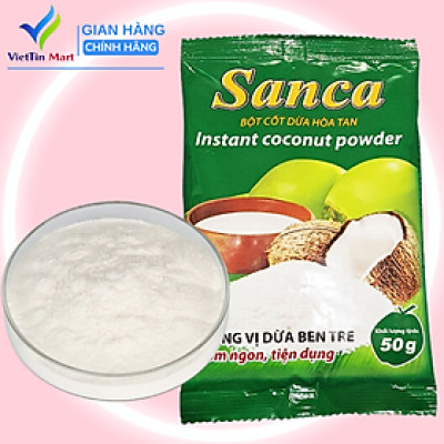 BỘT CỐT DỪA HÒA TAN SANCA 50G