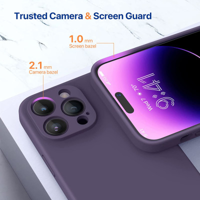 Ốp lưng độ cho iPhone 11 Pro Max / 12 Pro Max / 13 Pro Max / cho iPhone 14 Pro / 14 Pro Max lên thành 14 Pro Max hiệu Likgus Tranform Case (siêu mỏng 1.5mm, mặt lưng siêu mềm mịn, có gờ bảo vệ camera) - Hàng nhập khẩu
