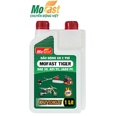 DẦU ĐỘNG CƠ 2 THÌ MOFAST TIGER 2T SAE 30, API TC VÀ JASO FC