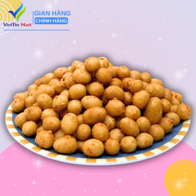 Đậu Phộng Da Cá Rang Tỏi Ớt Viettin Mart 500G