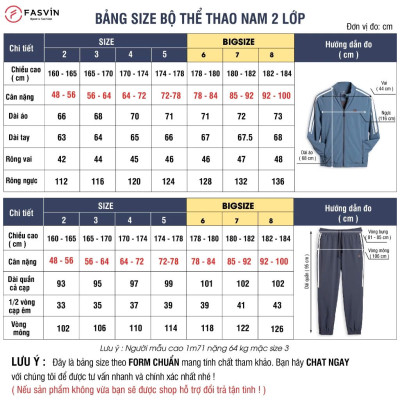 Bộ quần áo gió nam 2 lớp có mũ FASVIN BC24639.HN vải thể thao cao cấp lót vải thun hàng chính hãng