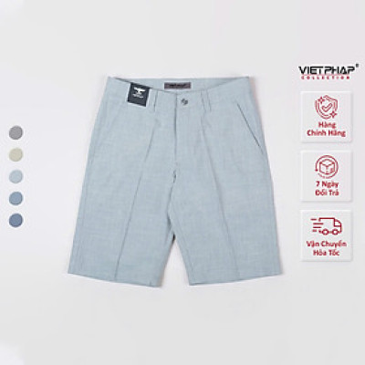 Quần Short Tây Nam VIỆT PHÁP Form suông Chất liệu Cao Cấp Chống Nhăn, Độ Bền Cao 1701