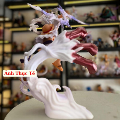 Mô Hình Luffy Gear 5 Bản 3 Đấm 17cm Mô hình One Piece Cao Cấp, Figure Mô Hình Anmie One Piece Luffy Vua Hải Tặc
