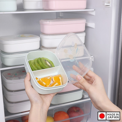 Hộp Cơm chia ngăn Bento Tulip size L 650ml - Hàng Nội Địa Nhật Bản