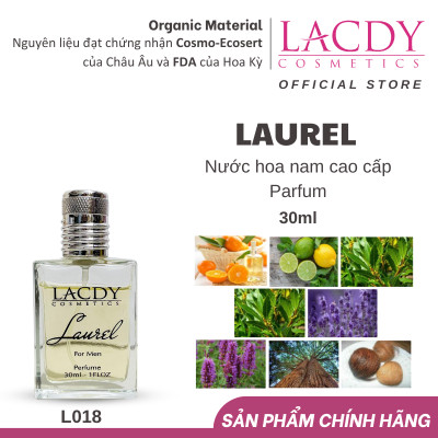Nước hoa nam hương Nguyệt Quế Laurel L018 (30ml)