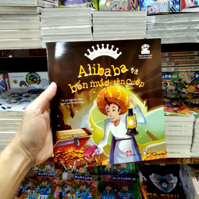 Sách Ngày Xửa Ngày Xưa Ba Tư - Alibaba Và Bốn Mươi Tên Cướp