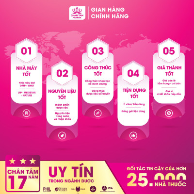 [Chính Hãng] Kẹo ngậm ho Chân Tâm Hộp 20 Viên - Hỗ Trợ Giảm Ho, Đờm, Đau Họng