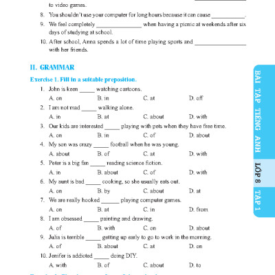 Global Success - Bài Tập Tiếng Anh Lớp 8 - Tập 1 (Có Đáp Án)