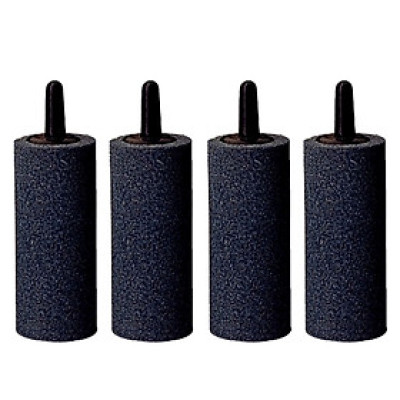 Bộ 4 Sủi oxy to, đá sủi oxy, quả sủi oxy Loại tốt, Cỡ trung đường kính 2.5cm, cao 5.3cm, nặng 60gr dùng cho Máy sủi oxy, Máy sục khí - Tăng lượng khí oxy bể cá - Giúp cá lớn nhanh, phát triển mạnh