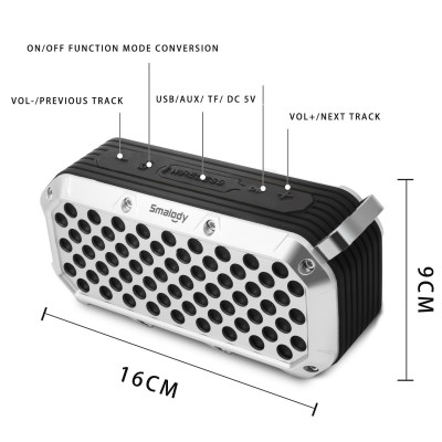 Loa Bluetooth 5.0 Smalody SL-15 không dây chống nước