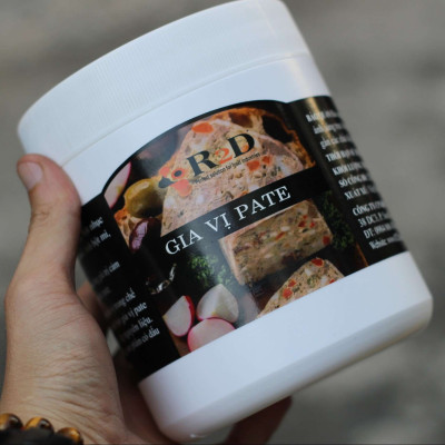 Nguyên liệu chế biến Pate hũ 1 Kg chính hãng Gia vị R2D