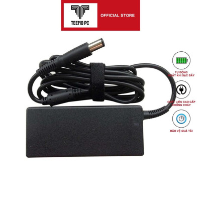 Sạc Dùng Tương Thích Cho Laptop Dell Chân Kim To 7.4mm - Công Suất 45W 65W 90W - Hàng Nhập Khẩu New Seal TEEMO PC TESE