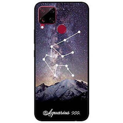 Ốp lưng dành cho Realme C15 mẫu Cung Hoàng Đạo - Aquarius