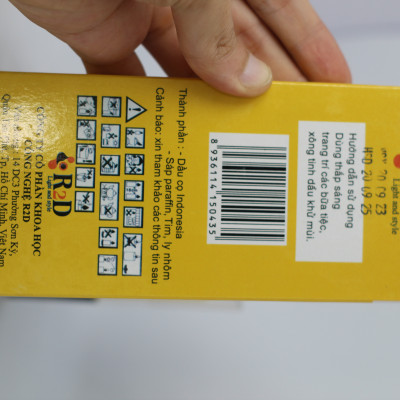 Nến tealight 10 viên không khói không mùi R2D màu vàng dùng cho đèn xông tinh dầu