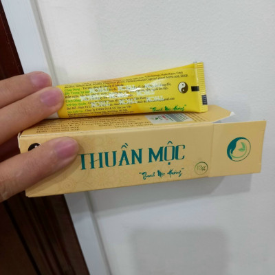 Kem bôi da Thuần Mộc giảm mẩn ngứa (mẫu mới) - Tặng Kèm 1 Gói Trà Túi Lọc Wonmom