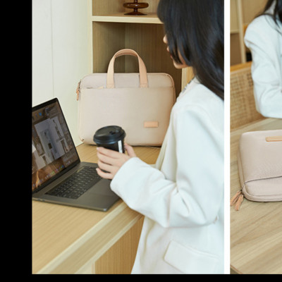 Túi xách chống sốc dành cho laptop máy tính, túi công sở nam nữ đeo chéo cặp đựng laptop - Hàng chính hãng