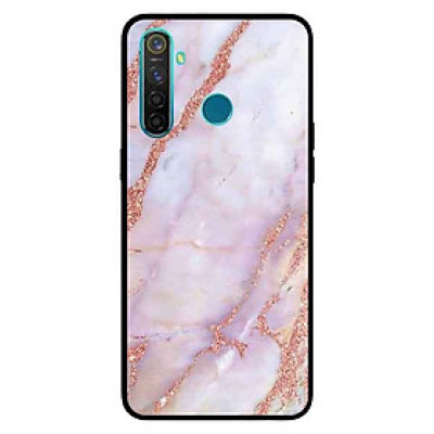 Ốp Lưng in cho Realme 5 Mẫu NỀN ĐÁ HOA 9 - Hàng Chính Hãng