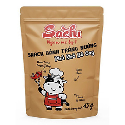Snack bánh tráng nướng tẩm vị bò 25 bì