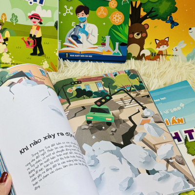 Sách- Những bí ẩn về Động Vật trong bộ Sách 10 Vạn Câu Hỏi Vì Sao - Tủ sách Em yêu Khoa học (Phiên bản mới nhất)