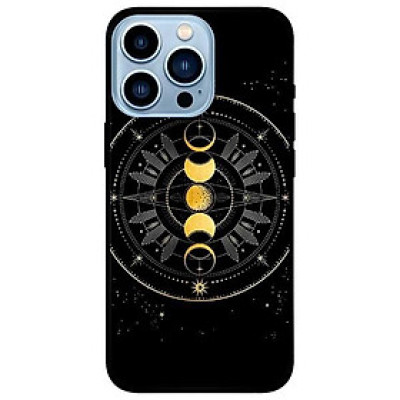 Ốp lưng dành cho Iphone 13 Mini - Iphone 13 - Iphone 13 Pro -  Iphone 13 Pro Max - Trăng Vàng Đen