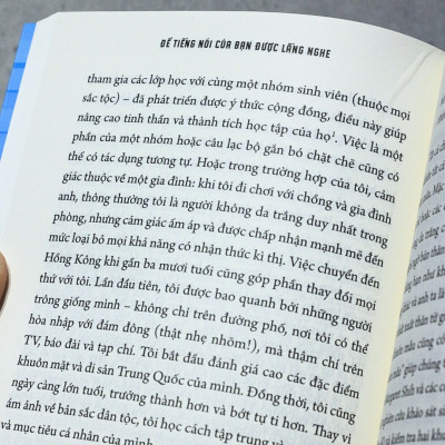 Sách: Để Tiếng Nói Của Bạn Được Lắng Nghe